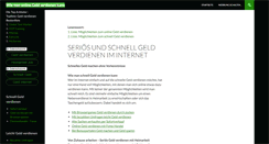 Desktop Screenshot of geldschiene.de
